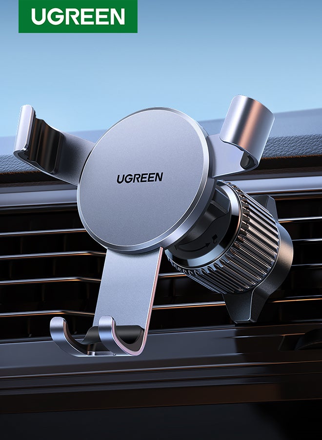 Ugreen Car Phone Holder For Air Vent With Stable Hook And Auto Lock Design Mobile Mount, Cellphone Car Holder Compatible With iPhone 15/16/14 Series Galaxy S24 S23, Xiaomi, HONOR, etc - Image 1